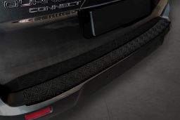 Rear bumper protector Ford Transit & Tourneo Connect II 2014-2022   aluminium diamond plate anthracite matt (FOR7TRBP) (1)